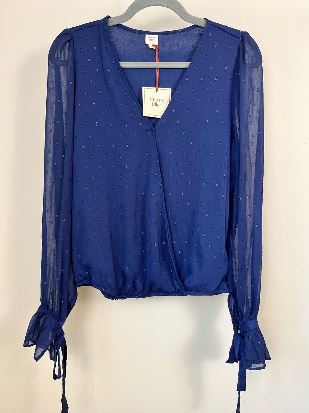 Autres Filles Faux Wrap Blouse